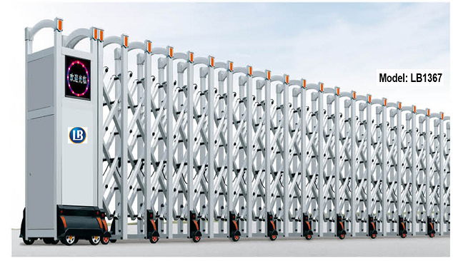 Cửa cổng xếp tự động LB005